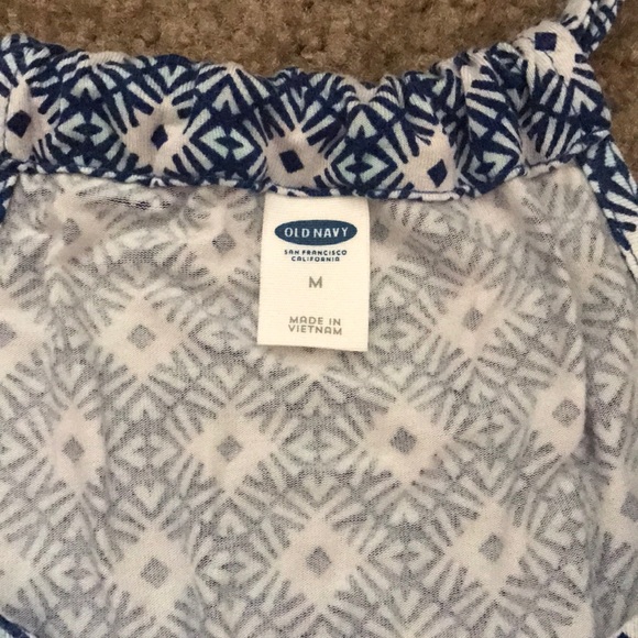 Blue patterned dress - Picture 2 of 3